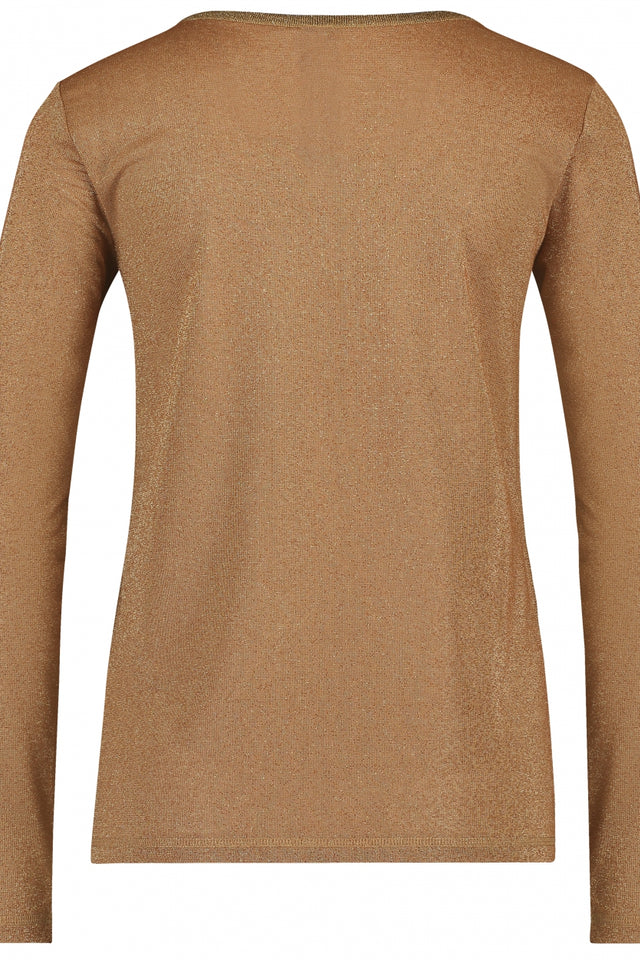 Grace V-Neck | Cognac