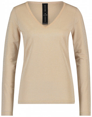 Grace V-Neck | Light beige