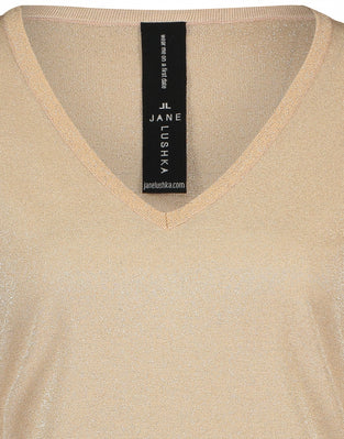 Grace V-Neck | Light beige