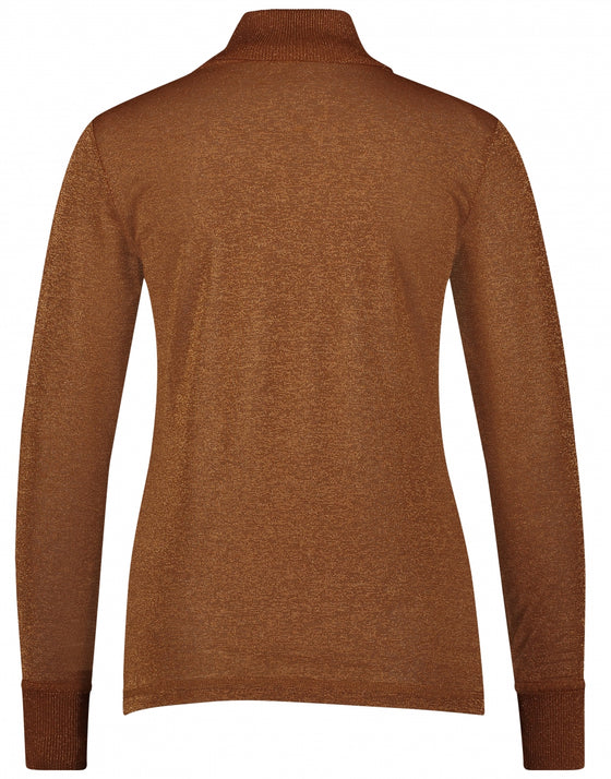 Josh Roll Neck | Tobacco