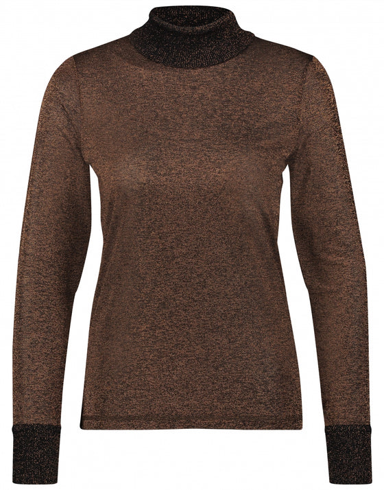 Josh Roll Neck | Brown