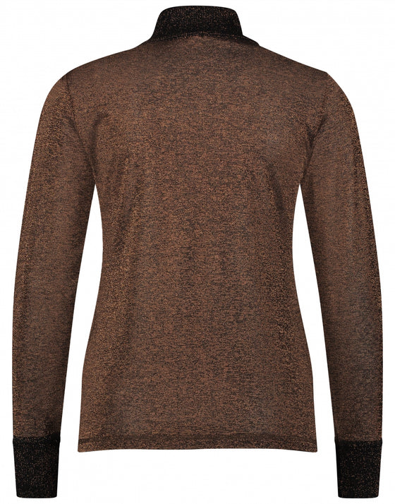 Josh Roll Neck | Brown