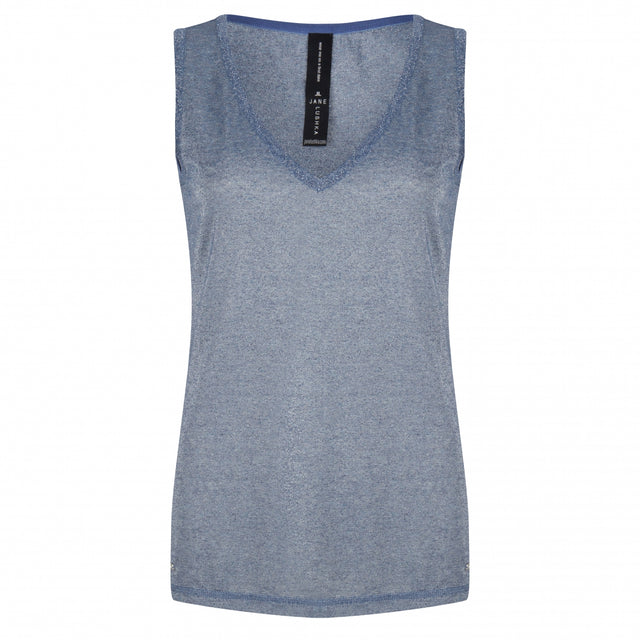 Joy Easy Top | Blue Melange