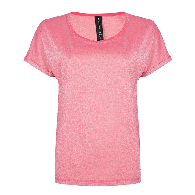 Hope Short Sleeve Top | Fuxia