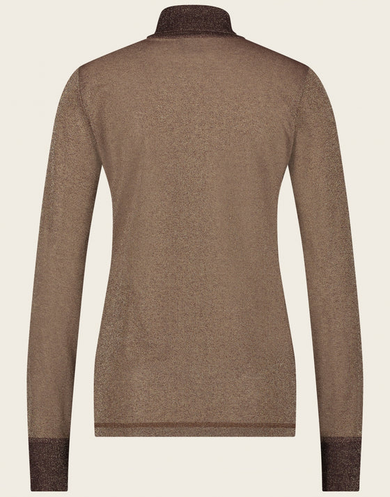 Josh Roll Neck | Brown