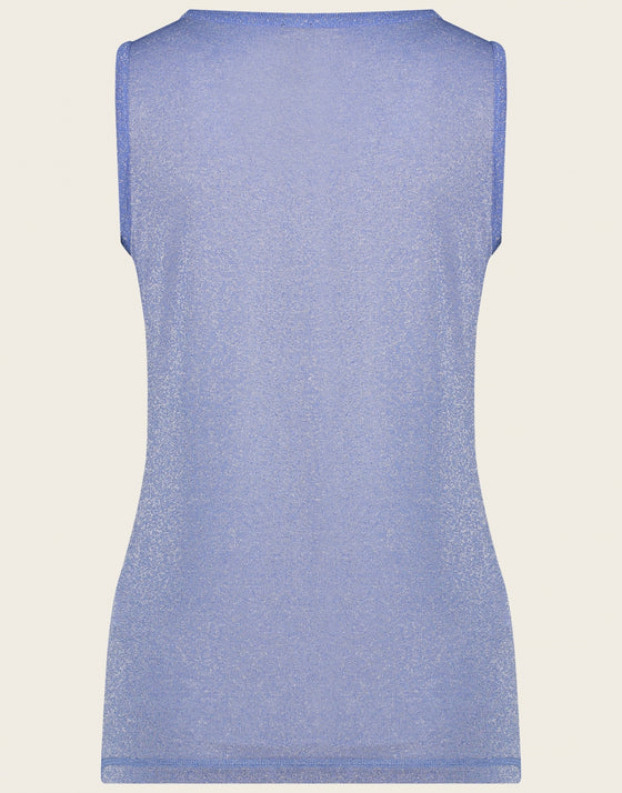 Joy Easy Top | Blue denim