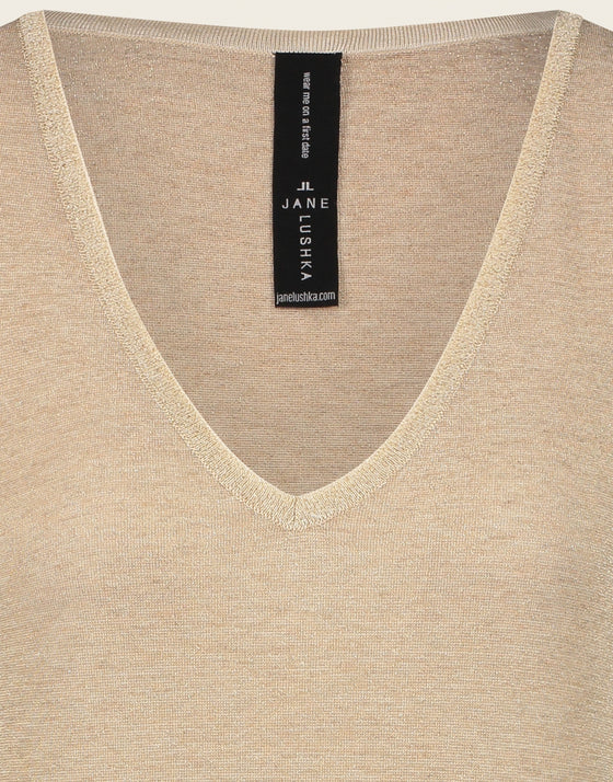 Joy Easy Top | Light beige