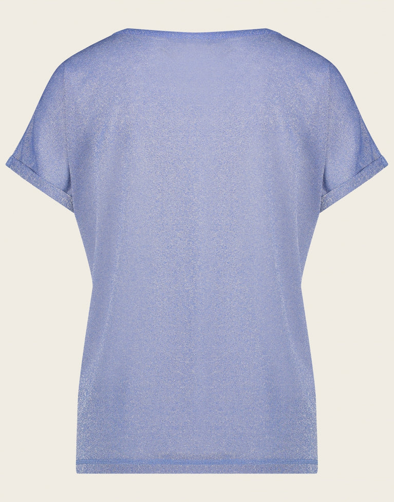 Hope T shirt | Blue denim