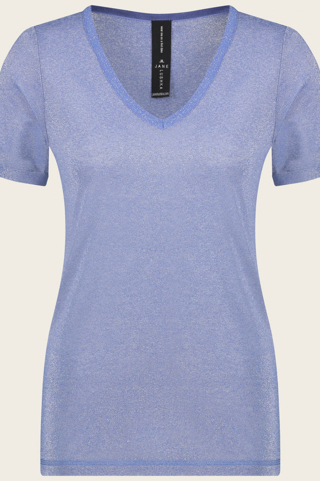 T shirt Leny | Blue denim