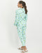 Eva Easy To Wear Blazer Tropical | Aloe