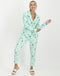 Eva Easy To Wear Blazer Tropical | Aloe