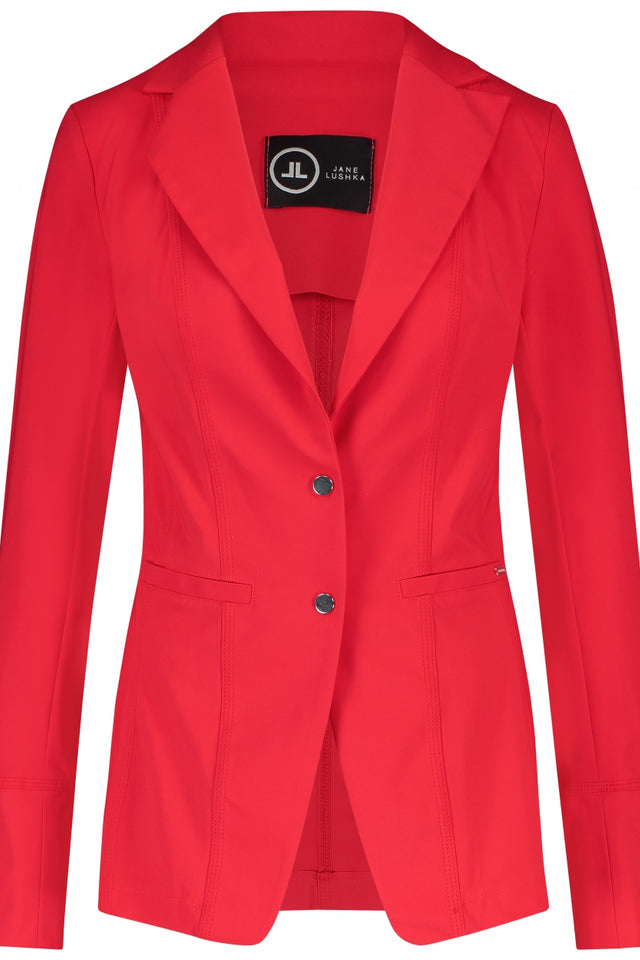 Brigitte Long Blazer | Red