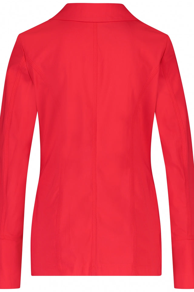 Brigitte Long Blazer | Red