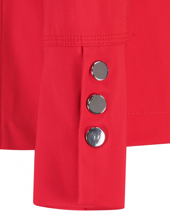 Brigitte Long Blazer | Red