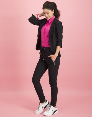 Kim Blazer | Black/Green
