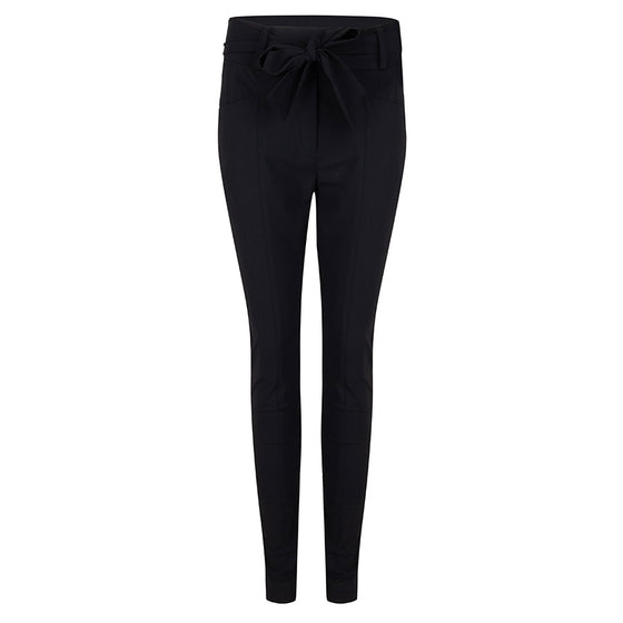 Vera Bow Pants | Black