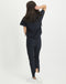 Lilli Asymmetrical Pants | Blue