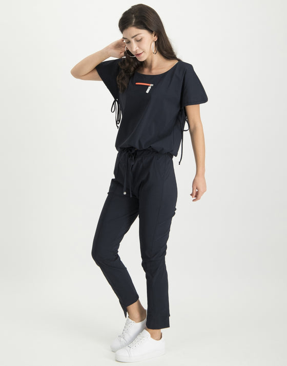 Lilli Asymmetrical Pants | Blue