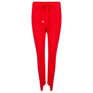 Lilli Asymmetrical Pants | Red