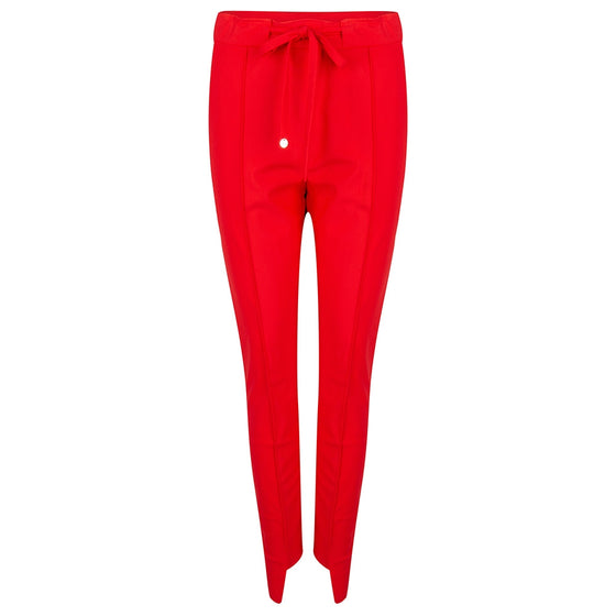 Lilli Asymmetrical Pants | Red