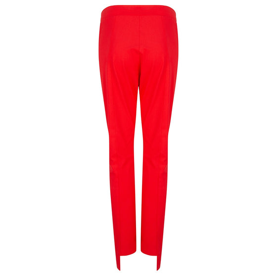 Lilli Asymmetrical Pants | Red