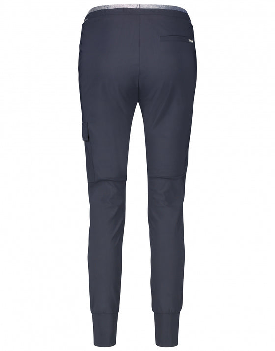 Lilli Asymmetrical Pants | Blue
