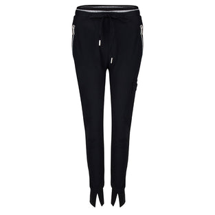 Lilli Asymmetrical Pants | Black