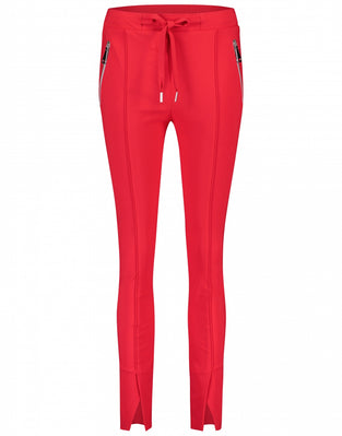 Patti Drawstring Pants | Red