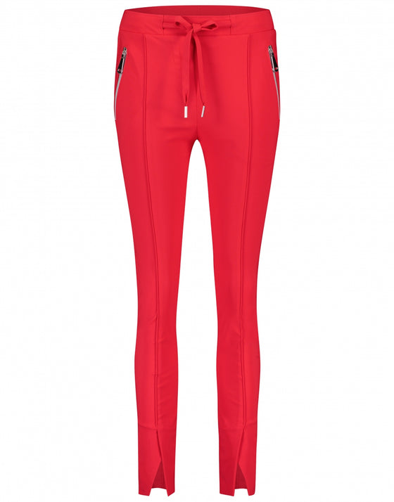 Patti Drawstring Pants | Red