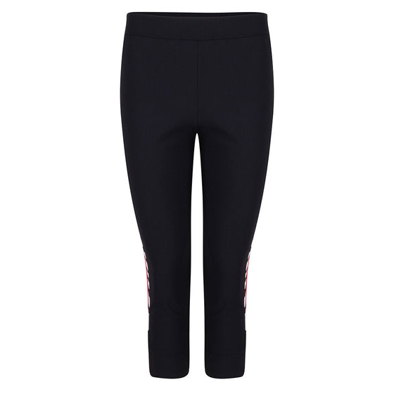 Andrea Capri Leggings | Black