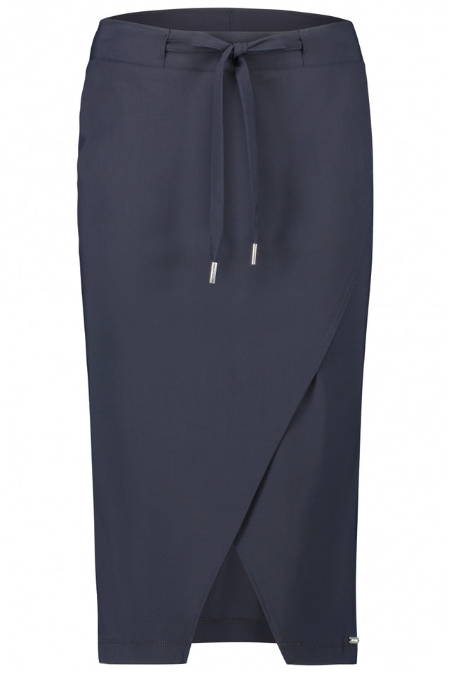 Edie Drawstring Skirt | Blue