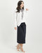 Stephanie Boat Neck Sweater Serena Sweater | White