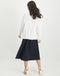 Stephanie Boat Neck Sweater Serena Sweater | White
