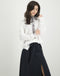 Stephanie Boat Neck Sweater Serena Sweater | White
