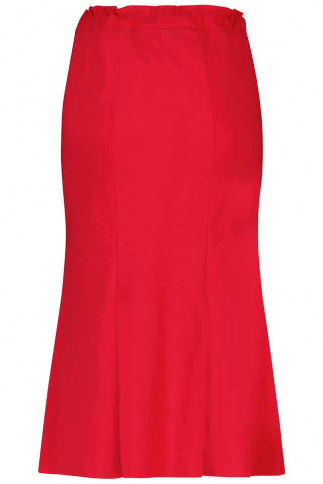 Joanie Flared Skirt | Red