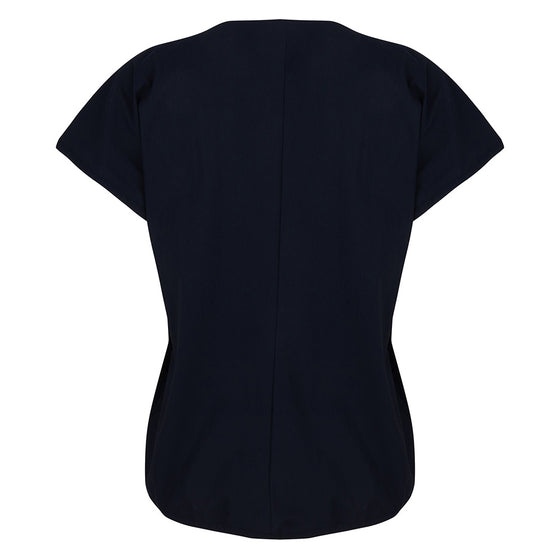 Lynn Zipper Top | Blue