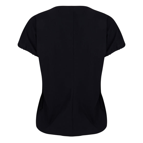 Lynn Zipper Top | Black