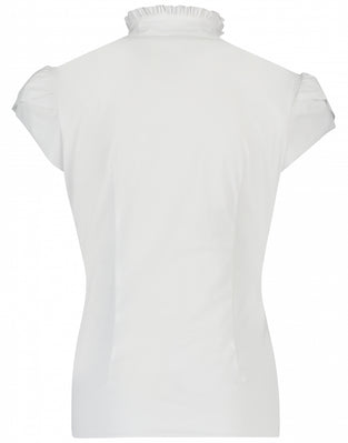 Tash Pussybow Blouse | White