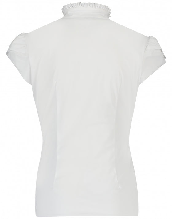 Tash Pussybow Blouse | White