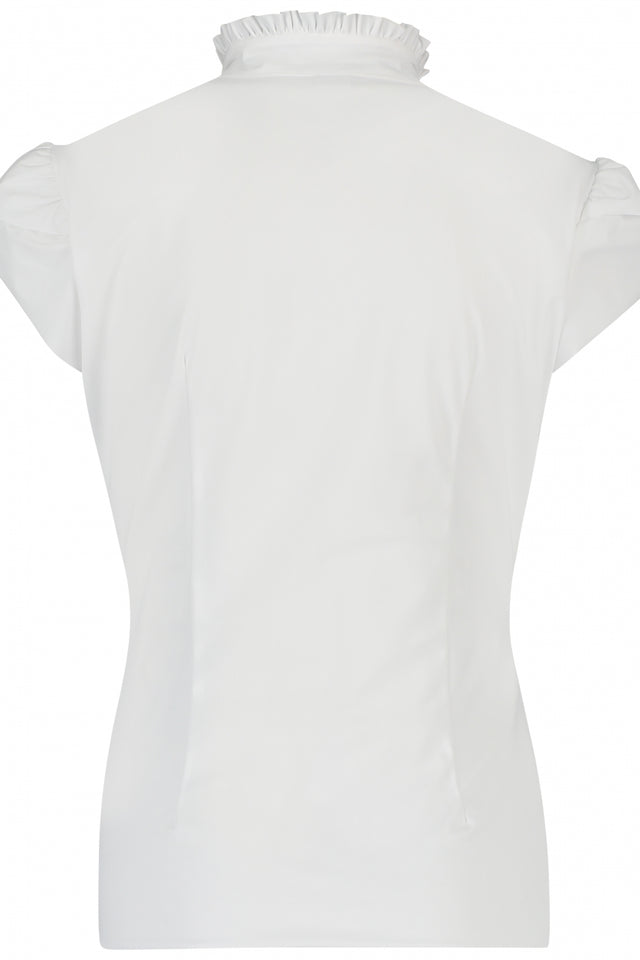 Tash Pussybow Blouse | White