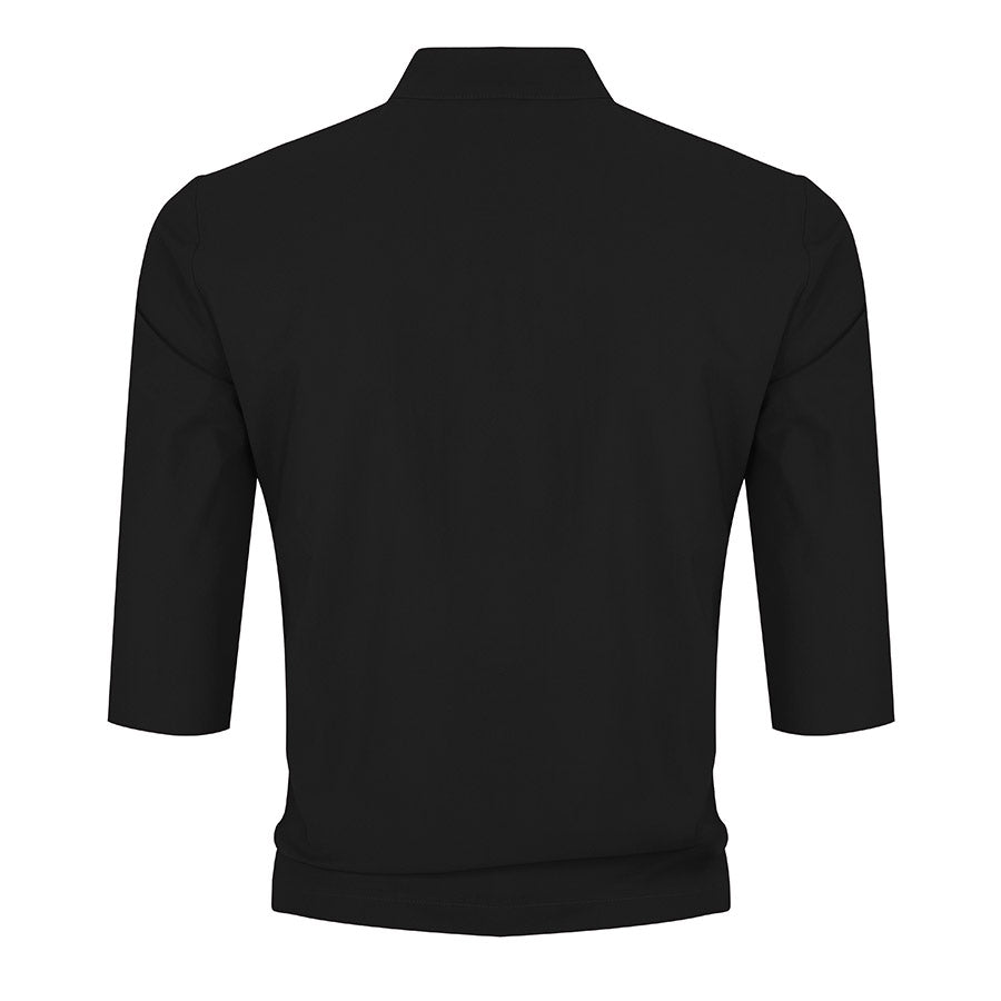 Chloe Cropped Blouse | Black