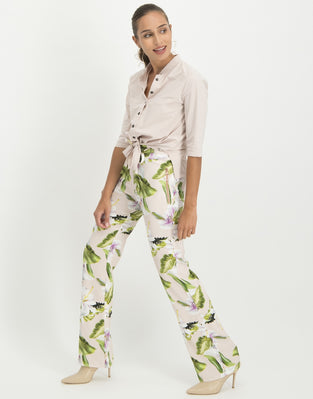 Chloe Cropped Blouse | Rose