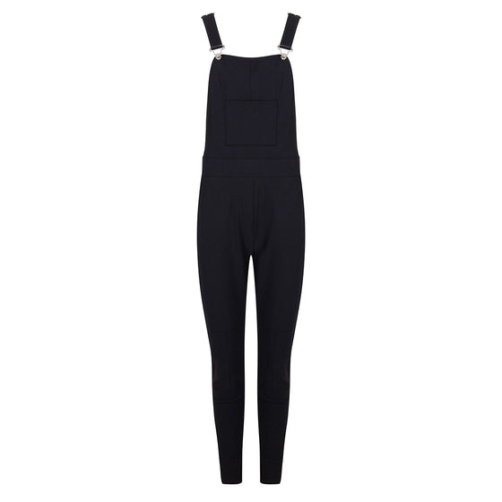 Vida Dungaree Jumpsuit | Black