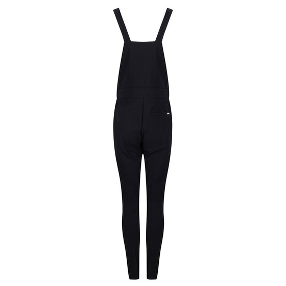 Vida Dungaree Jumpsuit | Black