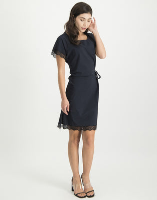 Linda Lace Dress | Blue