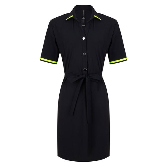 Nelly Shirt Dress | Black