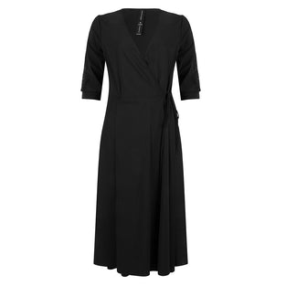 Kyra Wrap Dress | Black