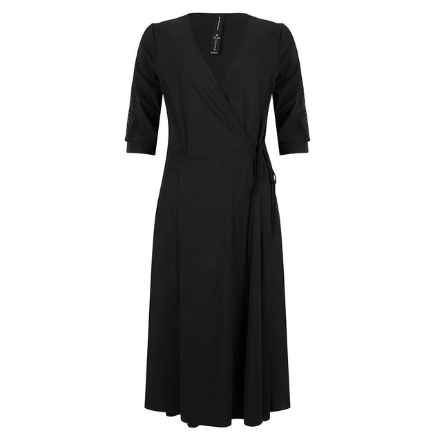 Kyra Wrap Dress | Black