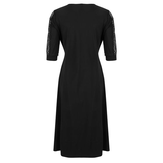 Kyra Wrap Dress | Black