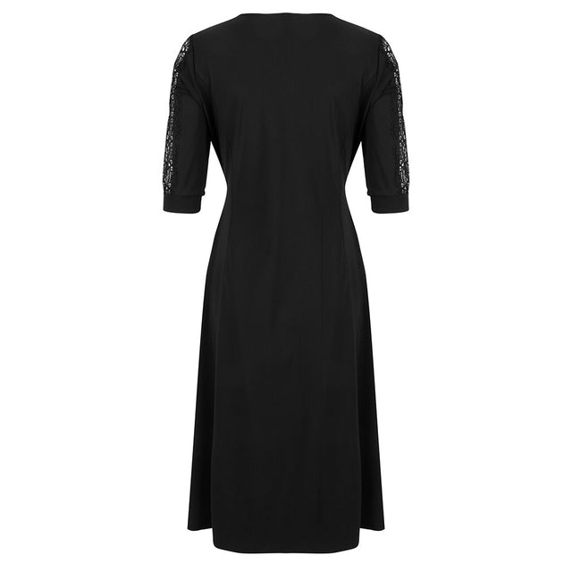 Kyra Wrap Dress | Black